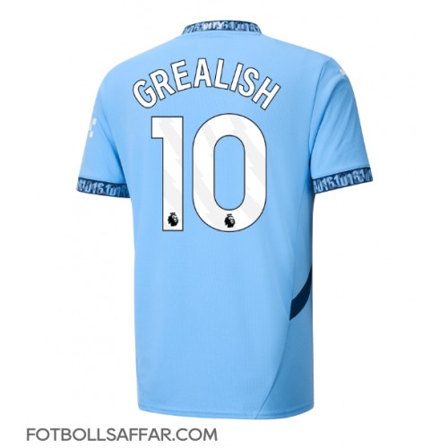 Manchester City Jack Grealish #10 Hemmatröja 2024-25 Kortärmad